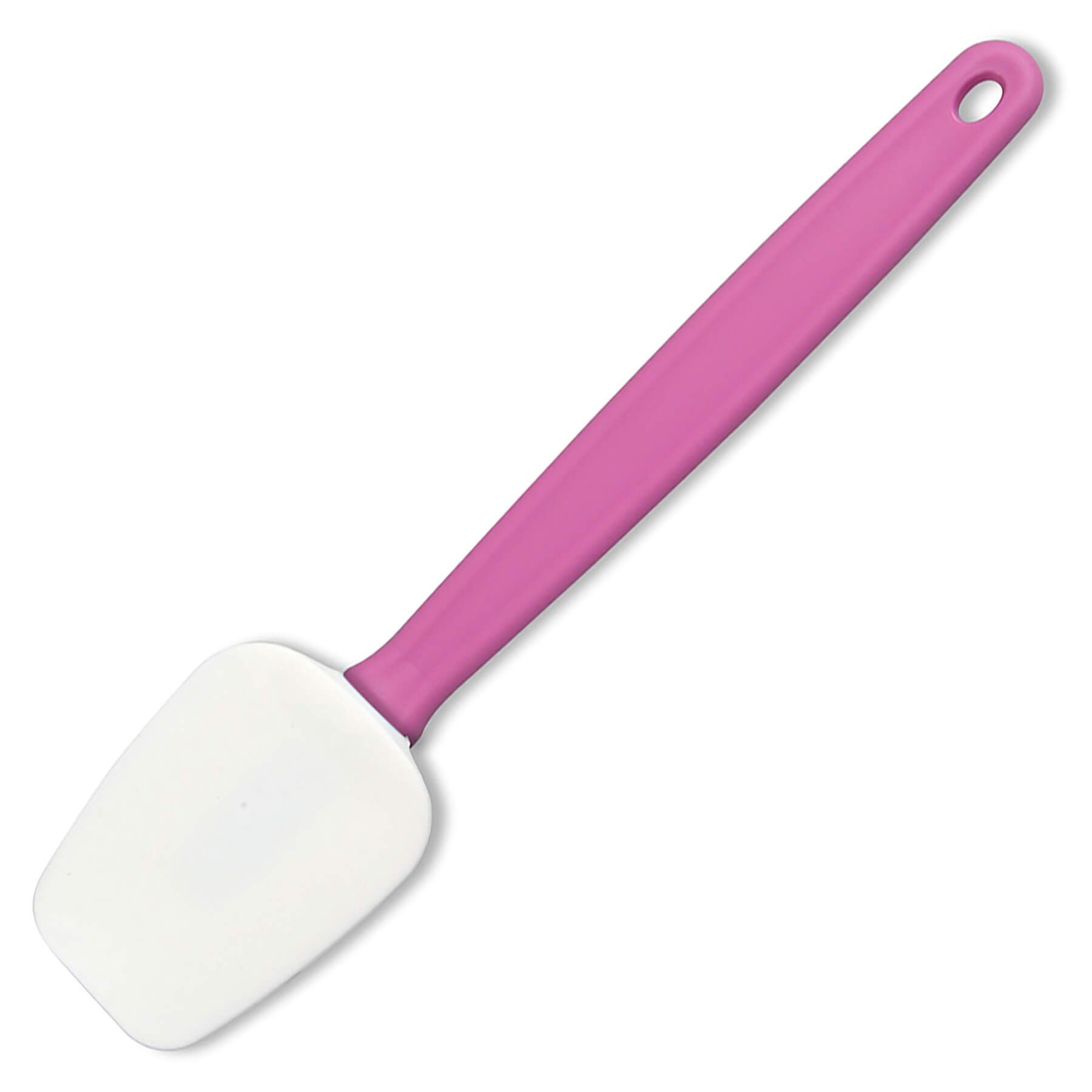 Picante Pink Handle Blank - White Spoon